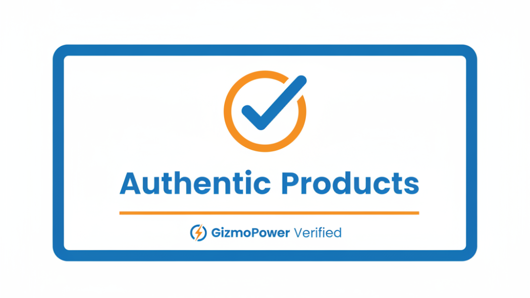 Badge Produits Authentiques GizmoPower
